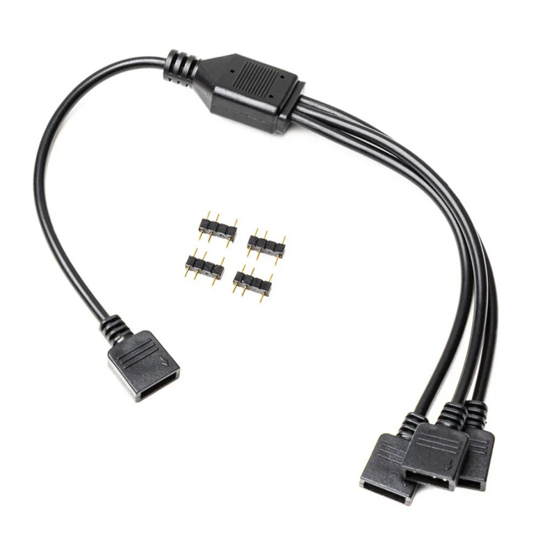 EK-Loop D-RGB 3-Way Splitter Cable - كابل مُقسم